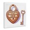 Stupell Industries Glam Lock and Key Canvas, design by Amanda Greenwood